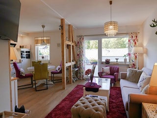 Fewo Blumenwiese - Wohnküche