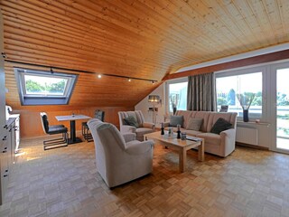 Belvita Fewo 2 - Wohnbereich mit Aussicht