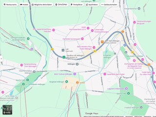 Belvita Ferienwohnungen - Lage auf Google Maps