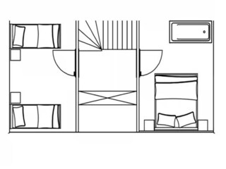 Apartment Zoutelande Grundriss 24