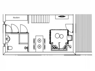 Appartement Zoutelande Grondplan 25