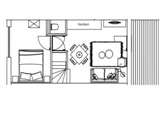 Appartement Zoutelande Grondplan 24