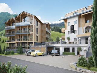 Apartment Saalbach Außenaufnahme 3