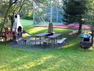 Grillplatz mit Wasseranschluss