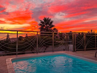 Experience spectacular sunsets...