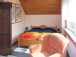 Wohn-/Schlafzimmer oben