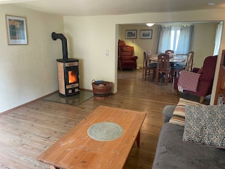 Gemütliches Ambiente im Wohnzimmer