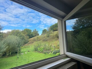 Ausblick vom Küchenfenster