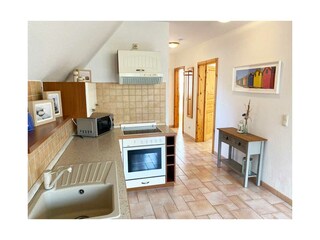 Küchenbereich im Obergeschoss