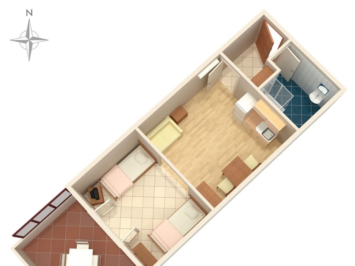 Apartment Kustici 17
