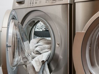 washer  & tumbler in the laundry cellar (extra charge)