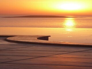 Sonnenuntergang Terrasse