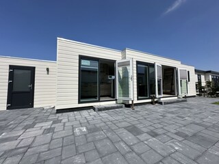 Ein großes Modell-Chalet von 55m2