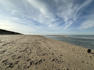 Der Strand ist 15 Gehminuten entfernt