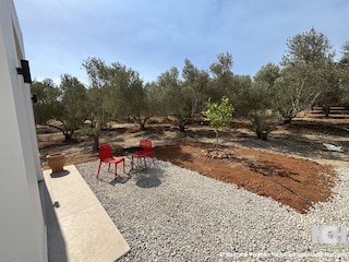 kleine Terrasse Schlafzimmer Kamilari