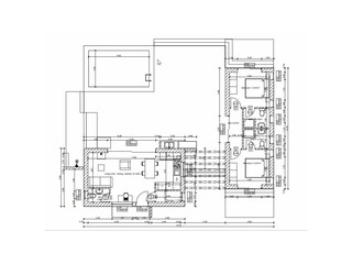 Casa de vacaciones Kamilari Plano de planta 41