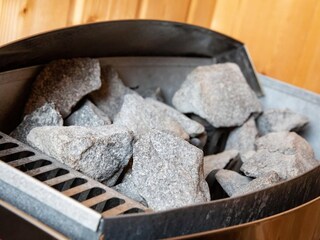 finnische Sauna im obersten Stockwerk