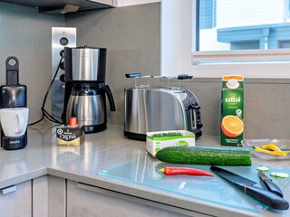 Nespresso, Filterkaffee, Toaster, Wasserkocher