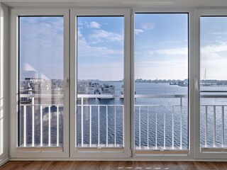 Blick aus dem Masterbedroom in der zweiten Etage