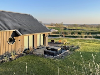 Dünenlodge mit Ausblick