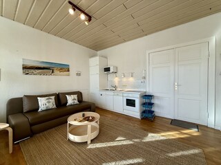 Blick in den Küchen-Wohnbereich