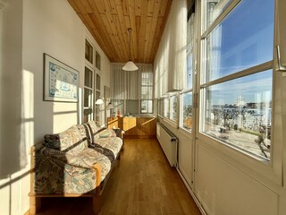 Sofa mit Wasserblick