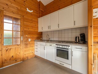 Die offene Küche mit allem Komfort