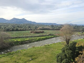 Blick auf dem Fiume-Seccu