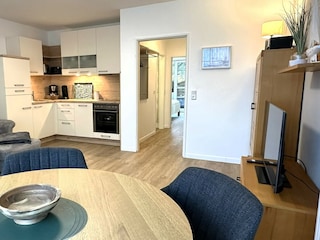 Wohnzimmer mit TV-Ecke