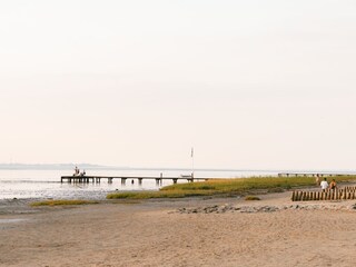 Pier am Strand von Dangast