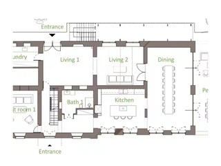 Villa Calamandrana Floor Plan 21
