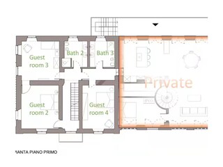 Villa Calamandrana Floor Plan 22