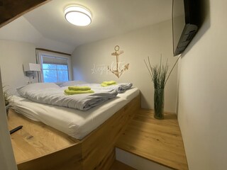 Schlafzimmer mit Meerblick
