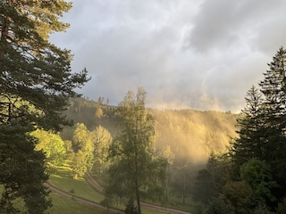 Blick ins Wagnerstal im Herbst