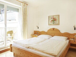 Schlafraum mit Balkon