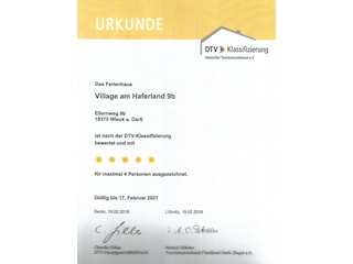 5-Sterne-Zertifizierung durch den DTV