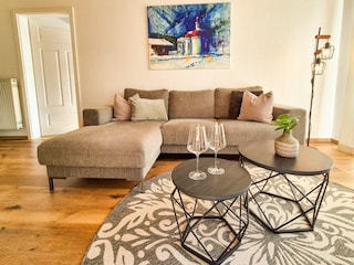 Gemütlicher Wohnbereich Fewo Schwaiger