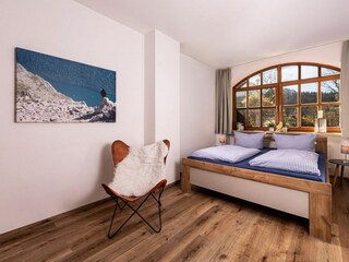 Schlafzimmer mit Doppelbett Fewo Schwaiger