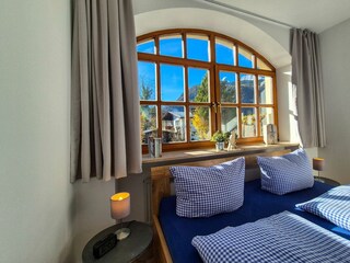 Schlafzimmer mit Doppelbett Fewo Schwaiger