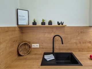 Voll ausgestattete Küchenzeile Fewo Schwaiger