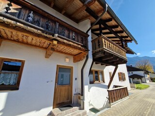 Separater Eingang zur Ferienwohnung