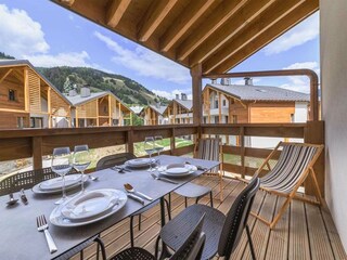 Appartement Megève Buitenaudio-opname 5