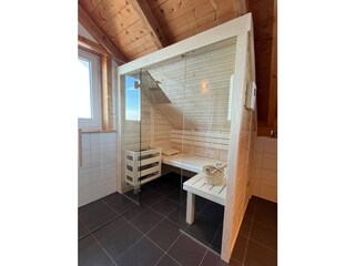 Sauna mit Blick aus Ostsee