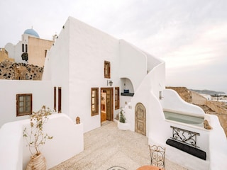 Casa de vacaciones Megalochori (Santorini) Grabación al aire libre 3