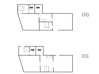 Casa per le vacanze Minerve Pianta del piano 21