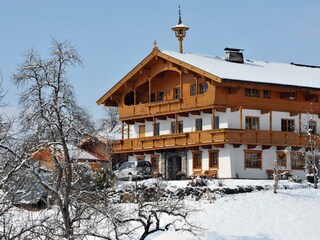 Hausansicht Stegerbauer Winter