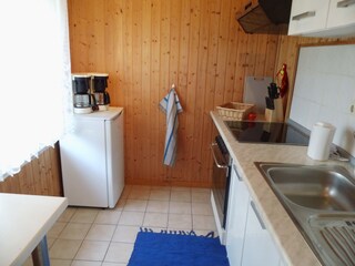 Küche mit allem was man braucht.