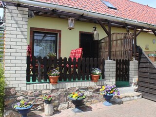 Die gemütliche Terrasse zum relaxen.