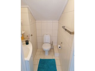 Toilette oben