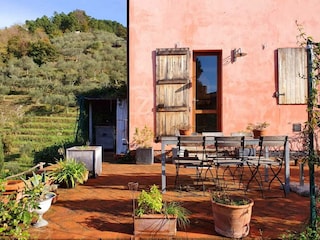 Terrasse mit Esstich